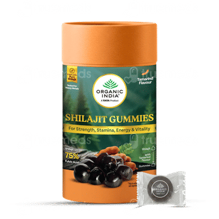 Organic India Shilajit Tamarind Flavour Gummies 60